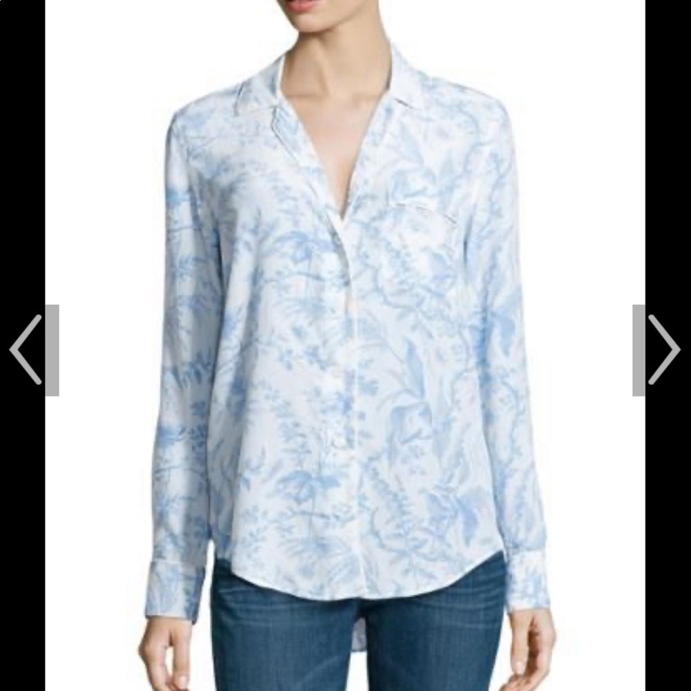 Equipment Keira Blouse NWT Xs Periwinkle
